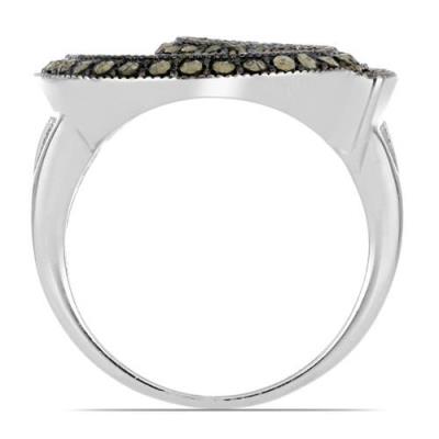 BUY 925 SILVER AUSTRIAN MARCASITE GEMSTONE STYLISH RING